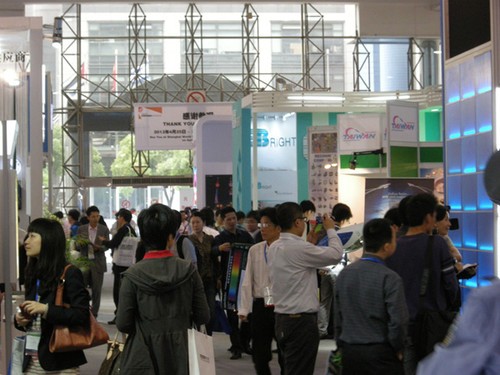 此前举办的上海国际新光源与新能源照明展览会