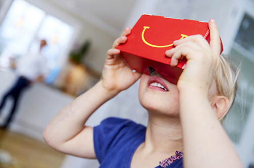 麦当劳VR眼镜