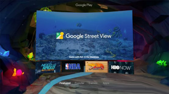 谷歌VR眼镜应用平台