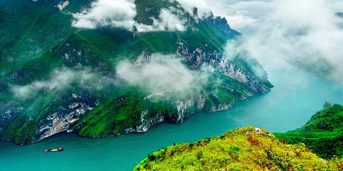 全景图带你看名扬四海的长江三峡