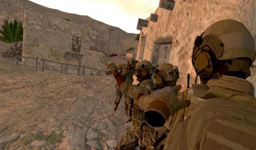 虚拟现实军事游戏