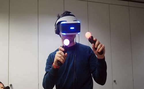 虚拟现实游戏头盔