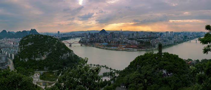 柳州全景图片