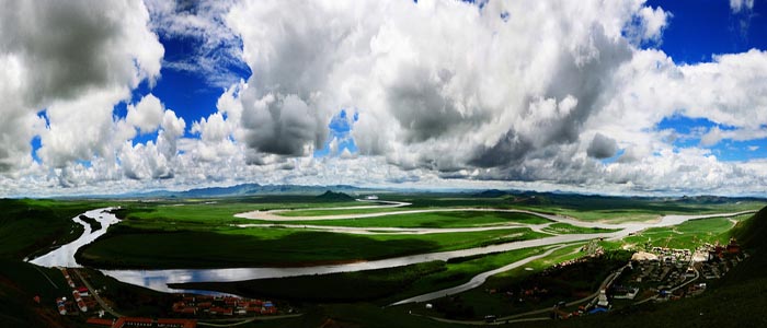黄河全景图片