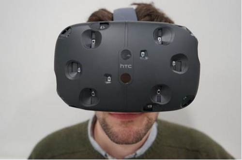 htc虚拟现实游戏头盔