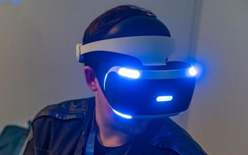 游戏虚拟现实头盔索尼