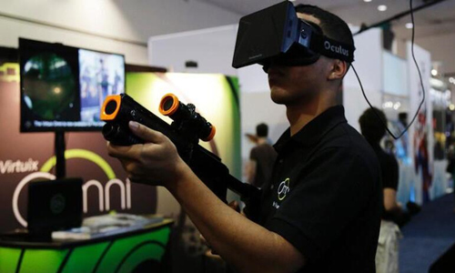 Oculus vr虚拟现实头盔