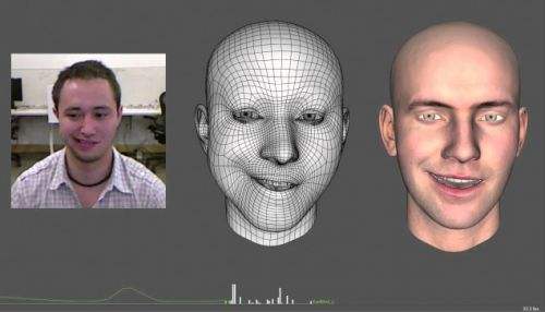 人脸识别VR虚拟现实