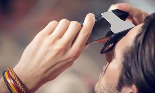 虚拟VR眼镜手机壳