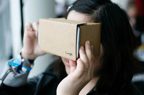 虚拟现实google cardboard