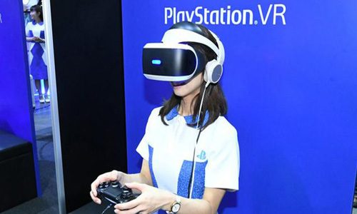 VR虚拟现实头盔PSVR