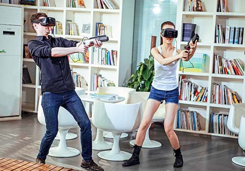 虚拟现实VR眼镜社交