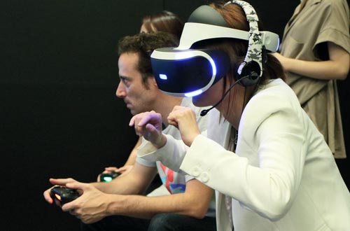 索尼VR虚拟现实游戏