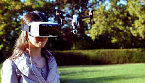 虚拟现实VR无人机