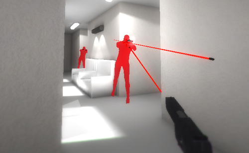 VR虚拟眼镜射击游戏