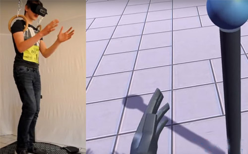 虚拟现实VR跑步机