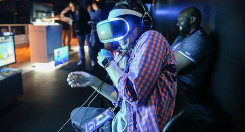 VR虚拟现实的游戏