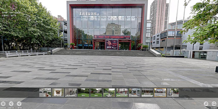上海戏剧学院全景图