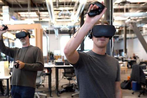 Facebook研发全新VR功能 让VR体验更便利