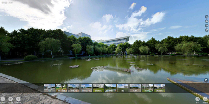 上海第二工业大学全景图