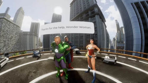 六旗游乐园打造以超级英雄为主题的VR过山车