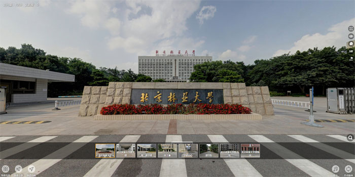 北京林业大学全景图
