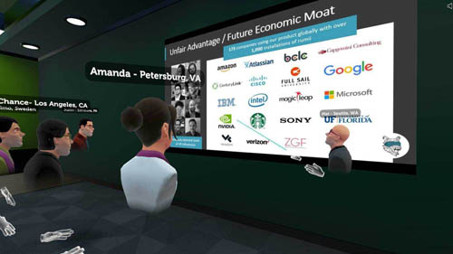国外一所大学和VR公司合作打造VR学习软件