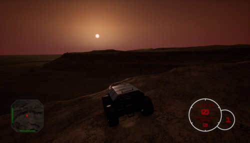 《红色漫游者》VR游戏上线 体验真实火星驾驶