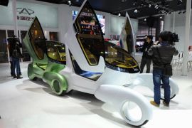 第八届长沙国际车展上国产概念车@ant夺人眼球