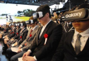 日本高中生戴VR头盔参加开学典礼