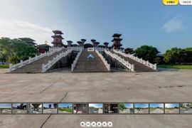 复刻的历史——涿州影视城全景图