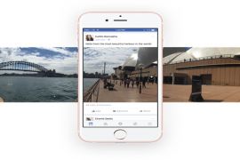 如何将360度全景图像上传Facebook？