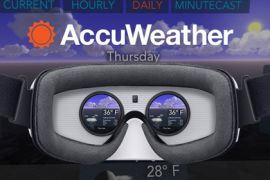 三星Gear VR眼镜上线天气预报应用