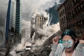 VR眼镜虚拟体验助你提高地震逃生能力
