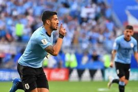 720全景看世界杯 乌拉圭3-0大胜俄罗斯获第一