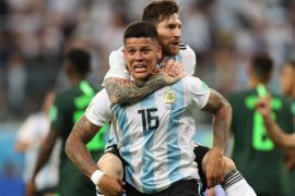 VR看世界杯 阿根廷险胜尼日利亚晋级16强
