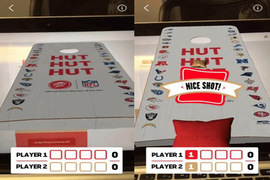 为吸引NFL球迷 必胜客推出AR披萨包装