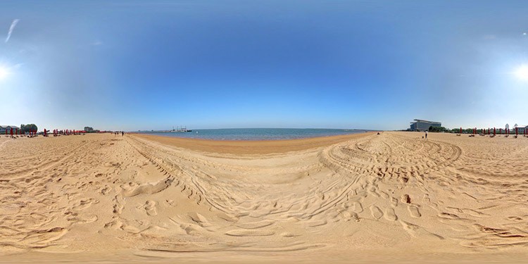 东疆湾沙滩
