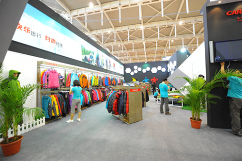 东丽集团参加2013亚洲户外用品展览会