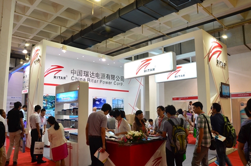瑞达电源北京电子设备、元器件及电子仪器展览会现场