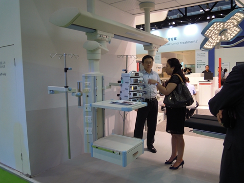 迈瑞医疗第二十三届中国国际医用仪器设备展览会现场