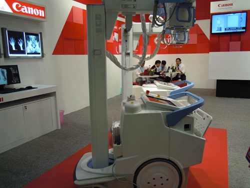 佳能中国第二十三届中国国际医用仪器设备展览会现场