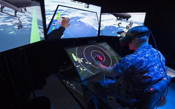 美国海军陆战队增设VR军事作战培训室