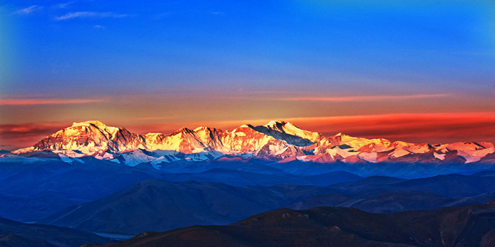 西藏全景图