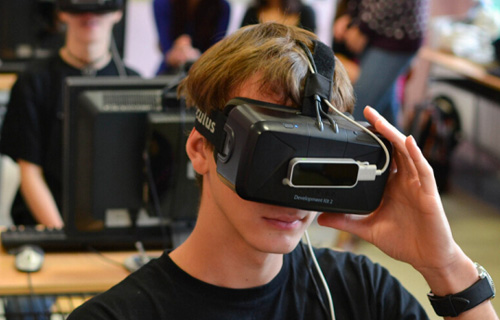 VR眼镜用于学习