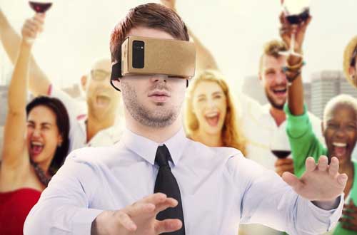 虚拟现实的VR游戏