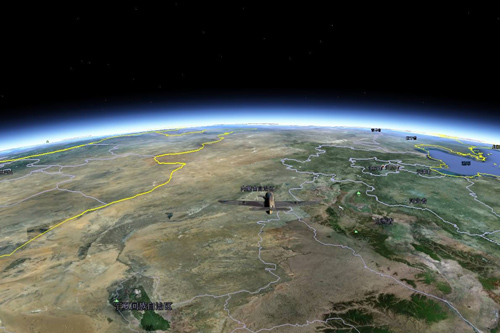 谷歌眼镜VR地球