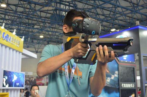 虚拟现实射击VR游戏