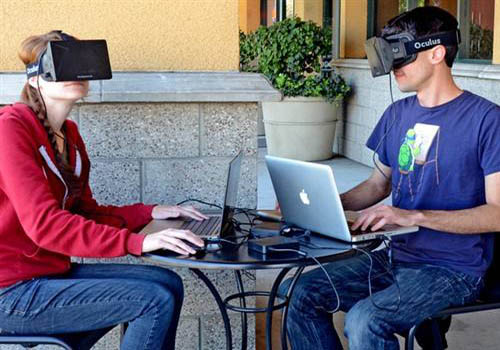 虚拟现实VR头盔oculus