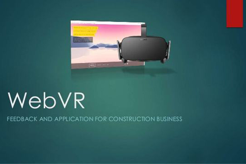 WebVR虚拟现实体验